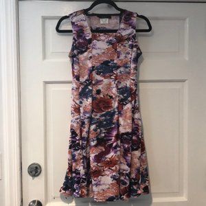 Jackpot Multi Floral Sleeveless Dress - Size M